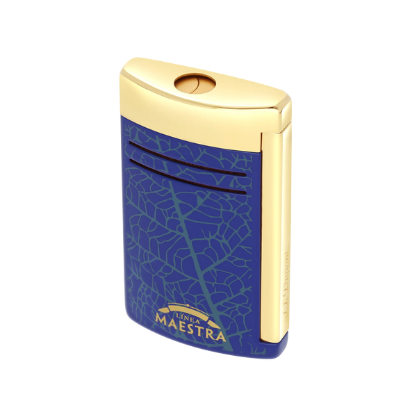 S.T. Dupont Maxijet Partagas Blue/Gold Lighter