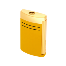 Load image into Gallery viewer, S.T. Dupont Chrome Dragon Gold Lighter
