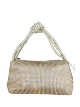 Load image into Gallery viewer, Knotted Mesh Rhinestone Handbag
