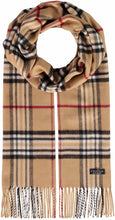 Load image into Gallery viewer, Plaid Oversized Cashmink Scarf

