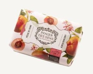 Panier Des Sens Shea Butter Bar Soap - Vineyard Peach