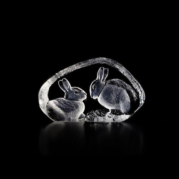 Målerås Mats Jonasson Rabbit Pair