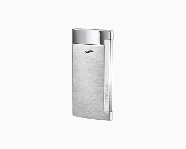 S.T. Dupont Slim 7 Brushed Chrome Finish Lighter